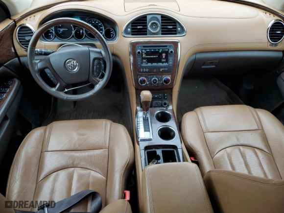 2016 Buick Enclave Leather with VIN 5GAKVBKD2GJ186197, listed as a Copart auction lot 43239505 with 112,720 mi miles and Salvage Title. Bid and sale history available at carsss.com. Image 8.