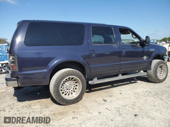 2001 Ford Excursion Limited с VIN 1FMNU42F31EB63664, выставлен на аукционе Copart как лот 52858005 с пробегом 202 962 миль миль и Списание • Salvage title. История ставок и продаж доступна на DreamBid. Изображение 3.