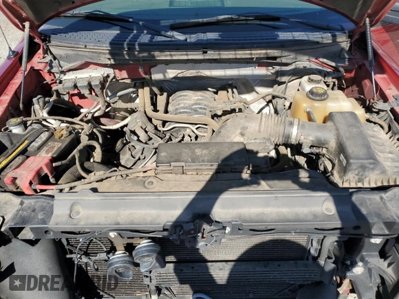 2013 Ford F-150 XL with VIN 1FTFW1EF1DFA75532, listed as a Copart auction lot 64324395 with 135,654 mi miles and Salvage title. Bid and sale history available at DreamBid. Image 11.