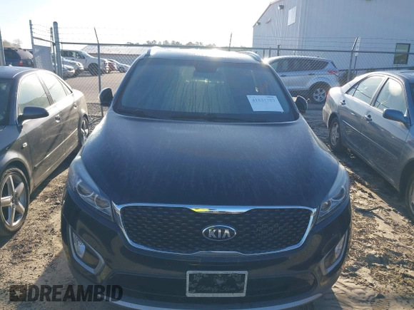 2016 Kia Sorento EX with VIN 5XYPHDA16GG028881, listed as a IAAI auction lot 41831757 with 179,223 mi miles and . Bid and sale history available at DreamBid. Image 6.