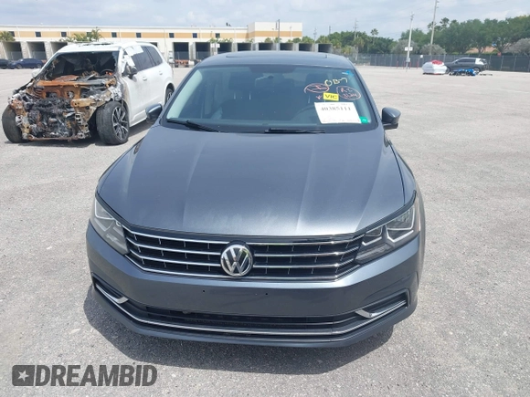 2019 Volkswagen Passat 2.0T Wolfsburg Edition with VIN 1VWLA7A35KC011084, listed as a IAAI auction lot 40385111 with 81,119 mi miles. Bid and sale history available at carsss.com. Image 12.