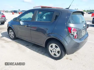 2013 Chevrolet Sonic LS with VIN 1G1JA6SH0D4212041, listed as a IAAI auction lot 42552147 with 192,934 mi miles and . Bid and sale history available at DreamBid. Image 3.