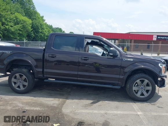 2020 Ford F-150 XL with VIN 1FTEW1E58LKE77945, listed as a IAAI auction lot 42487753 with 88,218 mi miles and . Bid and sale history available at DreamBid. Image 13.