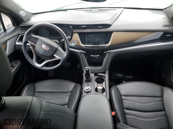 2020 Cadillac XT6 AWD Premium Luxury with VIN 1GYKPFRS5LZ227559, listed as a Copart auction lot 76241174 with 0 mi miles and Salvage Title. Bid and sale history available at carsss.com. Image 8.