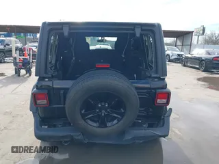 2021 Jeep Wrangler Unlimited Sport S with VIN 1C4HJXDN0MW817146, listed as a IAAI auction lot 41459993 with 20,367 mi miles and . Bid and sale history available at DreamBid. Image 16.