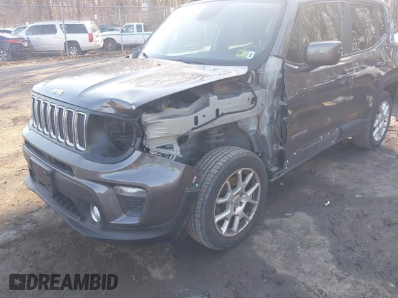 2019 Jeep Renegade Latitude z VIN ZACNJBBB3KPK42045, wystawiony jako IAAI lot #41548217 z przebiegiem 124 506 mil mil oraz . Historia ofert i sprzedaży dostępna na DreamBid. Obrazek 6.