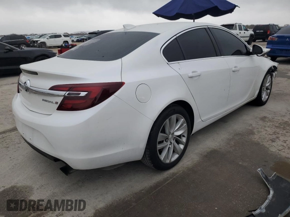 2016 Buick Regal with VIN 2G4GK5EX0G9185030, listed as a Copart auction lot 85083754 with 106,538 mi miles and Salvage Title. Bid and sale history available at DreamBid. Image 3.