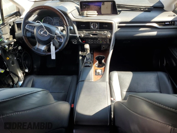 2019 Lexus RX 350L Premium with VIN JTJDZKCA8K2018841, listed as a Copart auction lot 54181935 with 107,276 mi miles and Salvage title. Bid and sale history available at DreamBid. Image 8.