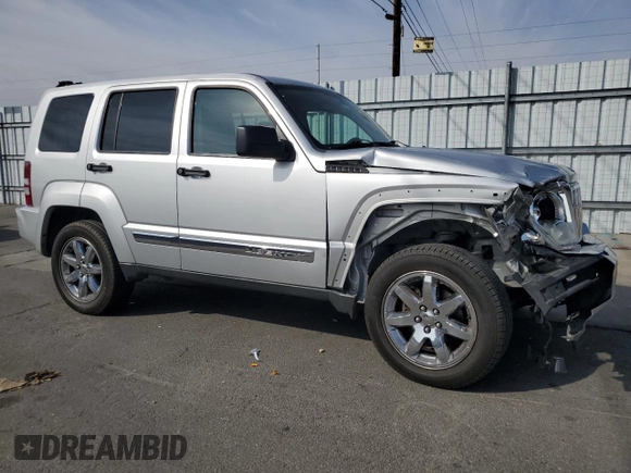 2008 Jeep Liberty Limited with VIN 1J8GN58K38W287287, listed as a Copart auction lot 42855325 with 127,044 mi miles and Salvage Title. Bid and sale history available at DreamBid. Image 4.