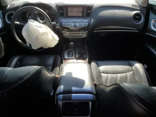 2013 Infiniti JX35 with VIN 5N1AL0MM2DC333731, listed as a Copart auction lot 74307604 with 121,310 mi miles and Salvage Title. Bid and sale history available at carsss.com. Image 8.