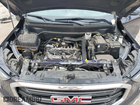 2019 GMC Terrain SLE with VIN 3GKALMEVXKL294556, listed as a Copart auction lot 56717225 with 88,503 mi miles and Salvage title. Bid and sale history available at DreamBid. Image 12.