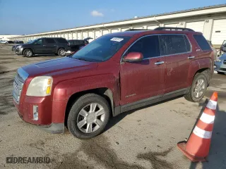 2011 GMC Terrain SLE-2 with VIN 2CTALSEC9B6224425, listed as a Copart auction lot 46997675 with 140,544 mi miles and Salvage Title. Bid and sale history available at carsss.com. Image 1.