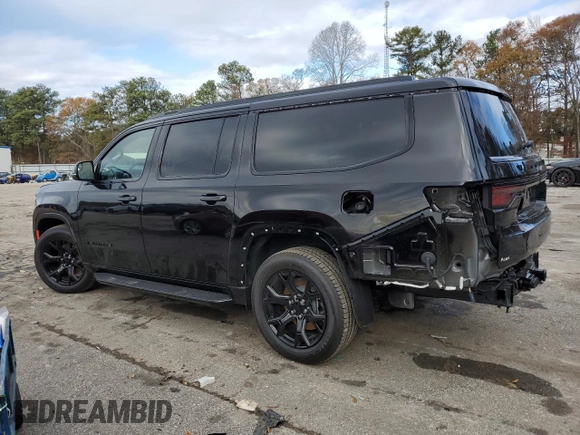2024 Jeep Wagoneer Series II with VIN 1C4SJSBP7RS163001, listed as a Copart auction lot 83908564 with 1,095 mi miles and Salvage title. Bid and sale history available at DreamBid. Image 2.