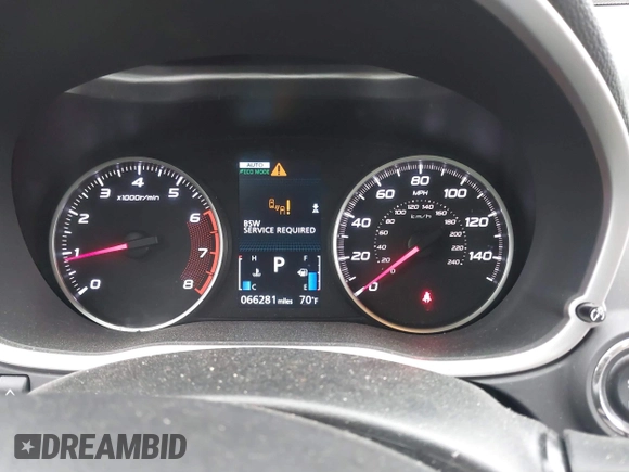 2018 Mitsubishi Eclipse Cross SE with VIN JA4AT5AA1JZ069660, listed as a IAAI auction lot 42080601 with 66,281 mi miles and . Bid and sale history available at DreamBid. Image 7.