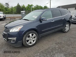 2015 Chevrolet Traverse LTZ with VIN 1GNKVJKD3FJ243179, listed as a Copart auction lot 55745025 with 176,434 mi miles and Clean Title. Bid and sale history available at DreamBid. Image 1.