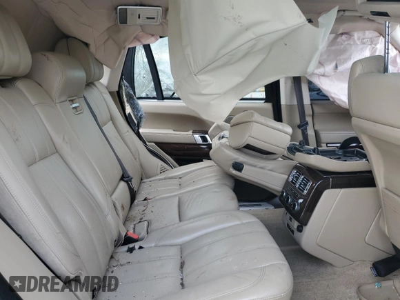 2014 Land Rover Range Rover Supercharged with VIN SALGS3TF9EA193947, listed as a Copart auction lot 89169615 with Not provided miles and Salvage title. Bid and sale history available at DreamBid. Image 11.