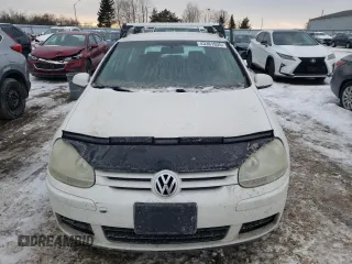 2008 Volkswagen Rabbit S with VIN WVWCA71K58W205955, listed as a Copart auction lot 43361635 with 295,801 mi miles and Clean Title. Bid and sale history available at carsss.com. Image 5.