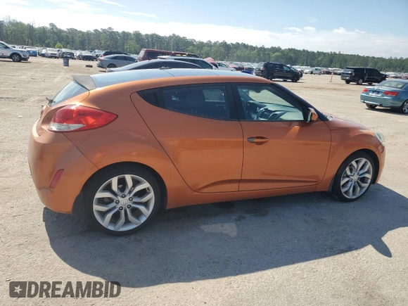 2012 Hyundai Veloster w/Black Int with VIN KMHTC6AD3CU053227, listed as a Copart auction lot 56276315 with 142,081 mi miles and Clean title. Bid and sale history available at DreamBid. Image 3.