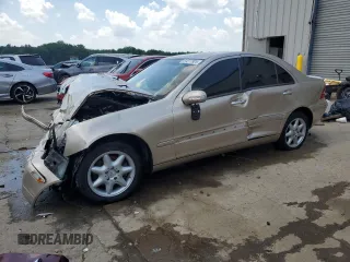 2003 Mercedes-Benz C 320 z VIN WDBRF64J73F306172, wystawiony jako Copart lot #48496185 z przebiegiem 133 717 mil mil oraz Szkoda całkowita • Salvage title. Historia ofert i sprzedaży dostępna na DreamBid. Obrazek 1.