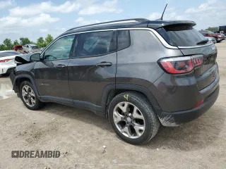 2018 Jeep Compass Limited with VIN 3C4NJCCB2JT204109, listed as a Copart auction lot 53953215 with 94,566 mi miles and Salvage Title. Bid and sale history available at carsss.com. Image 2.