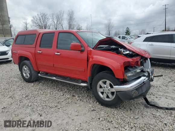 2012 GMC Canyon SLE2 with VIN 1GTH6PFE5C8127913, listed as a Copart auction lot 80253394 with 109,237 mi miles and Clean Title. Bid and sale history available at carsss.com. Image 4.