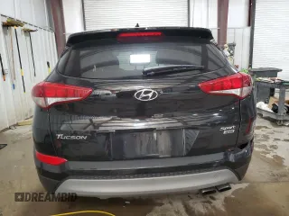 2018 Hyundai Tucson Sport z VIN KM8J3CAL6JU817677, wystawiony jako Copart lot #53757355 z przebiegiem 91 366 mil mil oraz Szkoda całkowita • Salvage title. Historia ofert i sprzedaży dostępna na DreamBid. Obrazek 6.