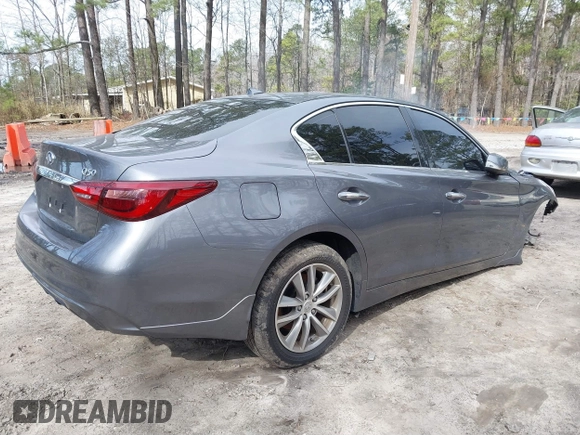 2021 Infiniti Q50 Pure z VIN JN1EV7ARXMM750634, wystawiony jako IAAI lot #41743851 z przebiegiem Nie podano mil oraz . Historia ofert i sprzedaży dostępna na DreamBid. Obrazek 4.