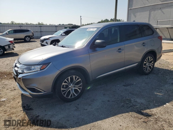 2018 Mitsubishi Outlander ES with VIN JA4AZ3A36JZ056374, listed as a Copart auction lot 66344015 with 128,741 mi miles and Clean title. Bid and sale history available at DreamBid. Image 1.