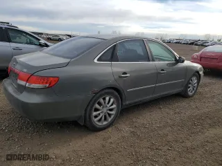 2006 Hyundai Azera SE with VIN KMHFC46FX6A050648, listed as a Copart auction lot 77229354 with 315,616 mi miles and Salvage Title. Bid and sale history available at carsss.com. Image 3.