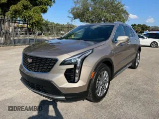 2023 Cadillac XT4 AWD Premium Luxury with VIN 1GYFZDR40PF108407, listed as a Copart auction lot 47146185 with 8,724 mi miles and Non Repairable. Bid and sale history available at carsss.com. Image 1.