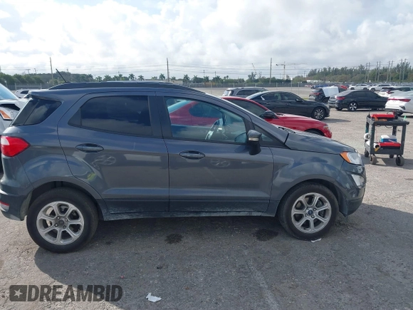 2021 Ford EcoSport SE with VIN MAJ3S2GE4MC444447, listed as a IAAI auction lot 41482594 with 70,881 mi miles and . Bid and sale history available at DreamBid. Image 14.
