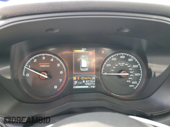 2024 Subaru Forester Sport with VIN JF2SKAGC1RH461250, listed as a Copart auction lot 44446605 with 12,527 mi miles and Salvage Title. Bid and sale history available at carsss.com. Image 9.