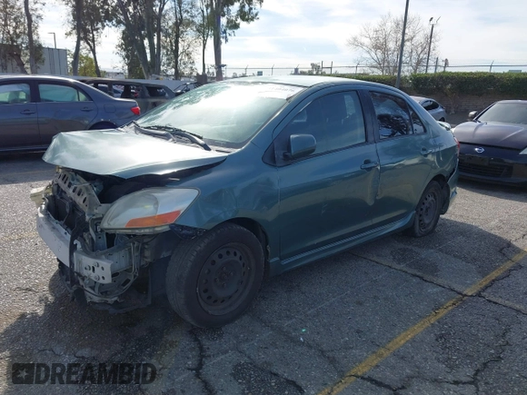 2008 Toyota Yaris with VIN JTDBT923281199585, listed as a IAAI auction lot 41404076 with 207,142 mi miles. Bid and sale history available at carsss.com. Image 17.