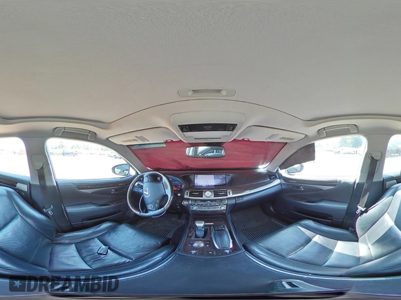2013 Lexus LS 460 with VIN JTHCL5EF2D5019526, listed as a Copart auction lot 55359565 with 115,173 mi miles and Salvage title. Bid and sale history available at DreamBid. Image 14.
