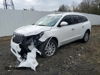 2017 Buick Enclave Leather with VIN 5GAKRBKD5HJ331755, listed as a Copart auction lot 50793895 with 59,695 mi miles and Salvage Title. Bid and sale history available at carsss.com. Image 1.