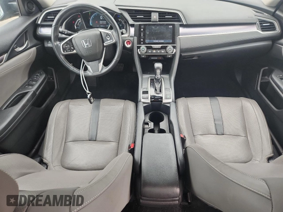 2016 Honda Civic EX-L with VIN 19XFC1F75GE018863, listed as a Copart auction lot 60630535 with 158,806 mi miles and Salvage title. Bid and sale history available at DreamBid. Image 8.