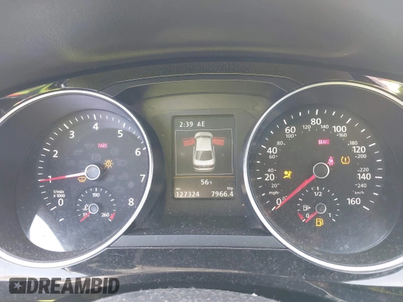 2016 Volkswagen Jetta Sedan 2.0T GLI SE with VIN 3VW5T7AJ0GM357177, listed as a IAAI auction lot 41769034 with 127,324 mi miles. Bid and sale history available at carsss.com. Image 7.