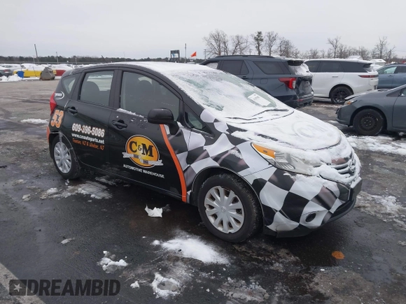 2014 Nissan Note S with VIN 3N1CE2CP7EL401044, listed as a IAAI auction lot 41397867 with 219,771 mi miles and . Bid and sale history available at DreamBid. Image 1.