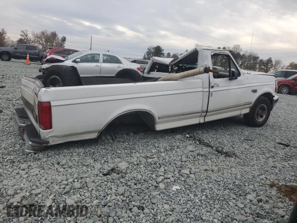 1996 Ford F-150 with VIN 1FTEF15N6TLB31158, listed as a Copart auction lot 80905514 with 157,435 mi miles and Salvage title. Bid and sale history available at DreamBid. Image 3.