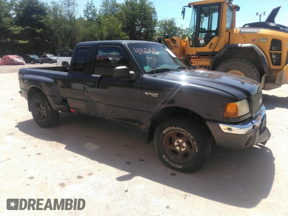 2002 Ford Ranger XL with VIN 1FTZR15EX2TA60649, listed as a IAAI auction lot 42620656 with 187,542 mi miles and . Bid and sale history available at DreamBid. Image 1.