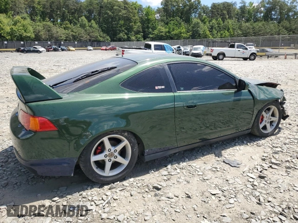2004 Acura RSX with VIN JH4DC53864S017787, listed as a Copart auction lot 60592054 with 169,168 mi miles and Salvage Title. Bid and sale history available at carsss.com. Image 3.