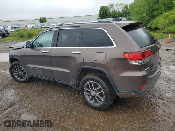 2020 Jeep Grand Cherokee Limited with VIN 1C4RJFBG1LC235141, listed as a Copart auction lot 57813165 with 46,762 mi miles and Non repairable. Bid and sale history available at DreamBid. Image 2.