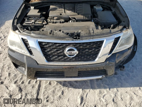 2017 Nissan Armada SL with VIN JN8AY2ND1H9008592, listed as a Copart auction lot 54861375 with 112,403 mi miles and Clean Title. Bid and sale history available at carsss.com. Image 12.