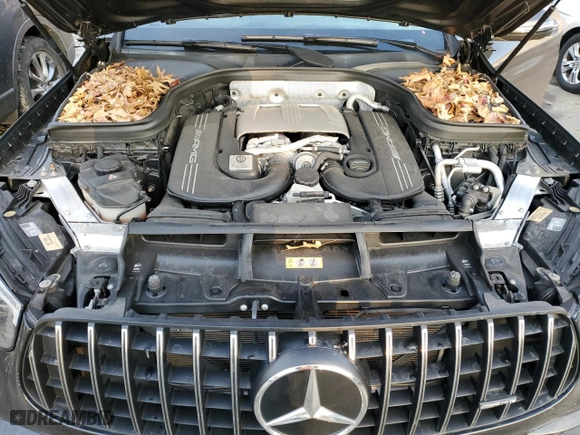 2020 Mercedes-Benz GLC with VIN WDC0J8KB5LF744831, listed as a Copart auction lot 85045494 with 43,739 mi miles and Salvage Title. Bid and sale history available at carsss.com. Image 11.