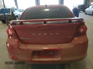 2012 Dodge Avenger SXT Plus with VIN 1C3CDZEG5CN185962, listed as a Copart auction lot 42545495 with 188,399 mi miles and Salvage Title. Bid and sale history available at carsss.com. Image 6.