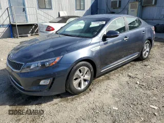 2015 Kia Optima Hybrid with VIN KNAGM4AD6F5083454, listed as a Copart auction lot 77230234 with 138,087 mi miles and Clean Title. Bid and sale history available at carsss.com. Image 1.