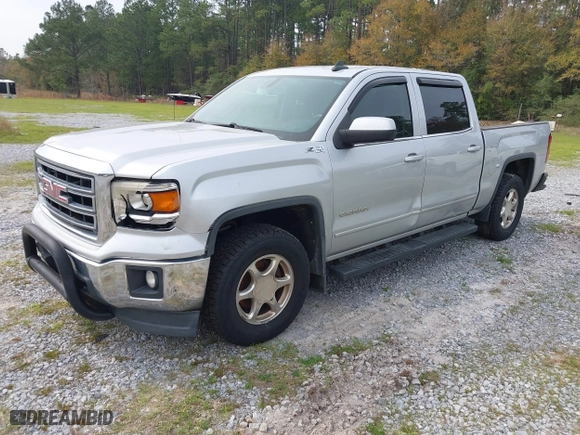 2015 GMC Sierra 1500 SLE with VIN 3GTU2UEC1FG483301, listed as a IAAI auction lot 41840227 with 1 mi miles. Bid and sale history available at carsss.com. Image 17.