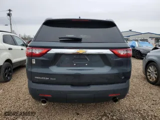 2018 Chevrolet Traverse LT Cloth with VIN 1GNEVGKWXJJ211534, listed as a Copart auction lot 49388825 with 97,782 mi miles and Salvage Title. Bid and sale history available at carsss.com. Image 6.