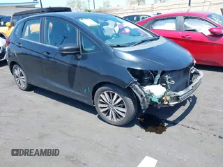 2015 Honda Fit EX-L with VIN 3HGGK5H85FM771741, listed as a IAAI auction lot 42095869 with 91,854 mi miles and . Bid and sale history available at DreamBid. Image 1.