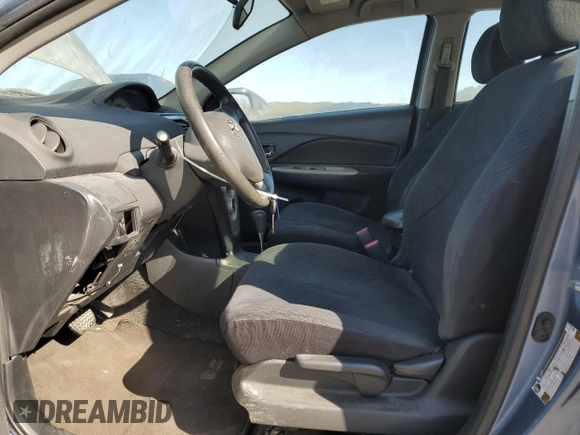 2008 Toyota Yaris with VIN JTDBT923381212344, listed as a Copart auction lot 52312195 with 152,750 mi miles and Salvage Title. Bid and sale history available at carsss.com. Image 7.